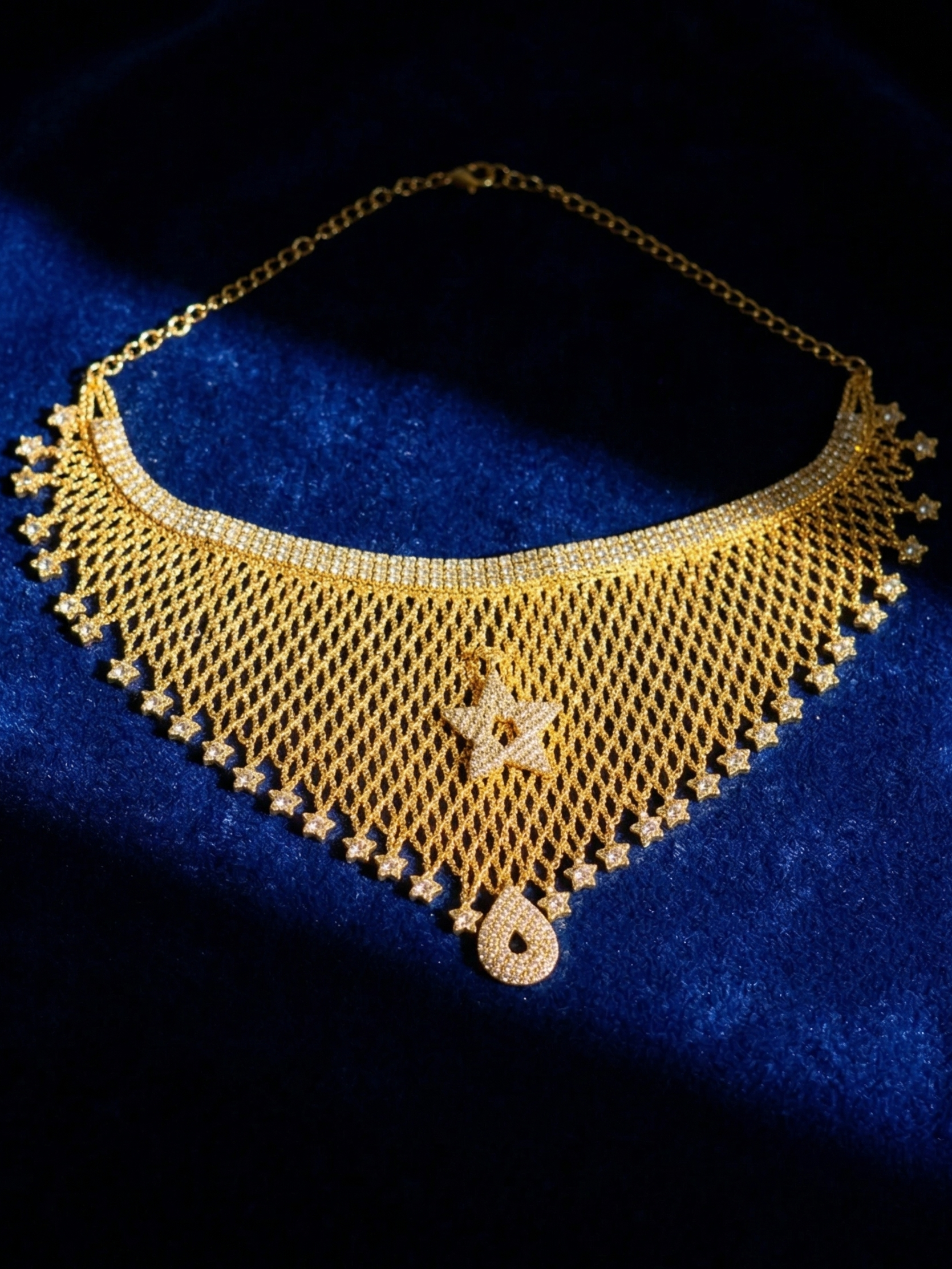 Starlight Mesh Choker Set