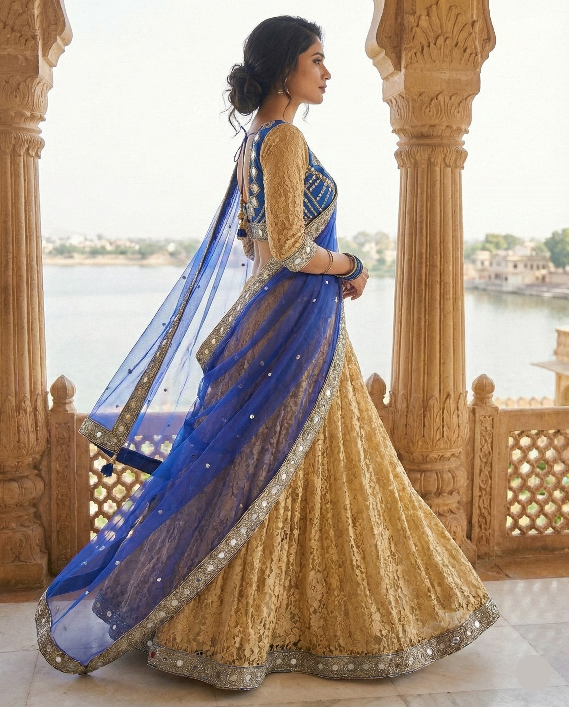 Royal Neelam Lehenga