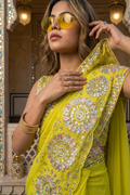Sunlit Bloom Ready-to-Wear Saree