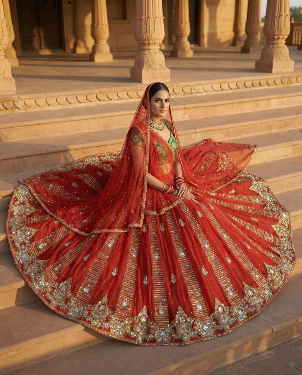 ✨ Rani Shringar Lehenga