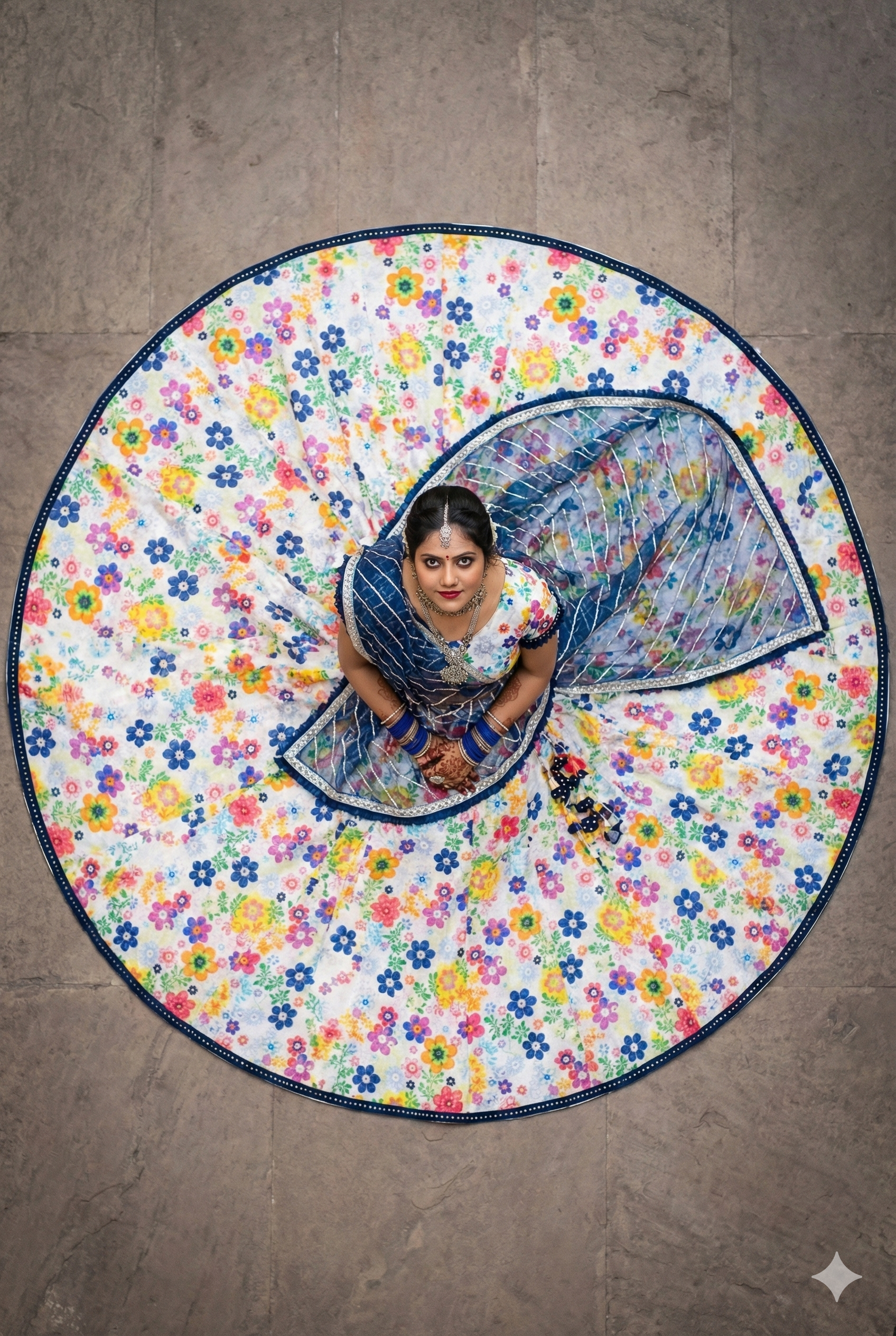 Classic Floral Lehenga