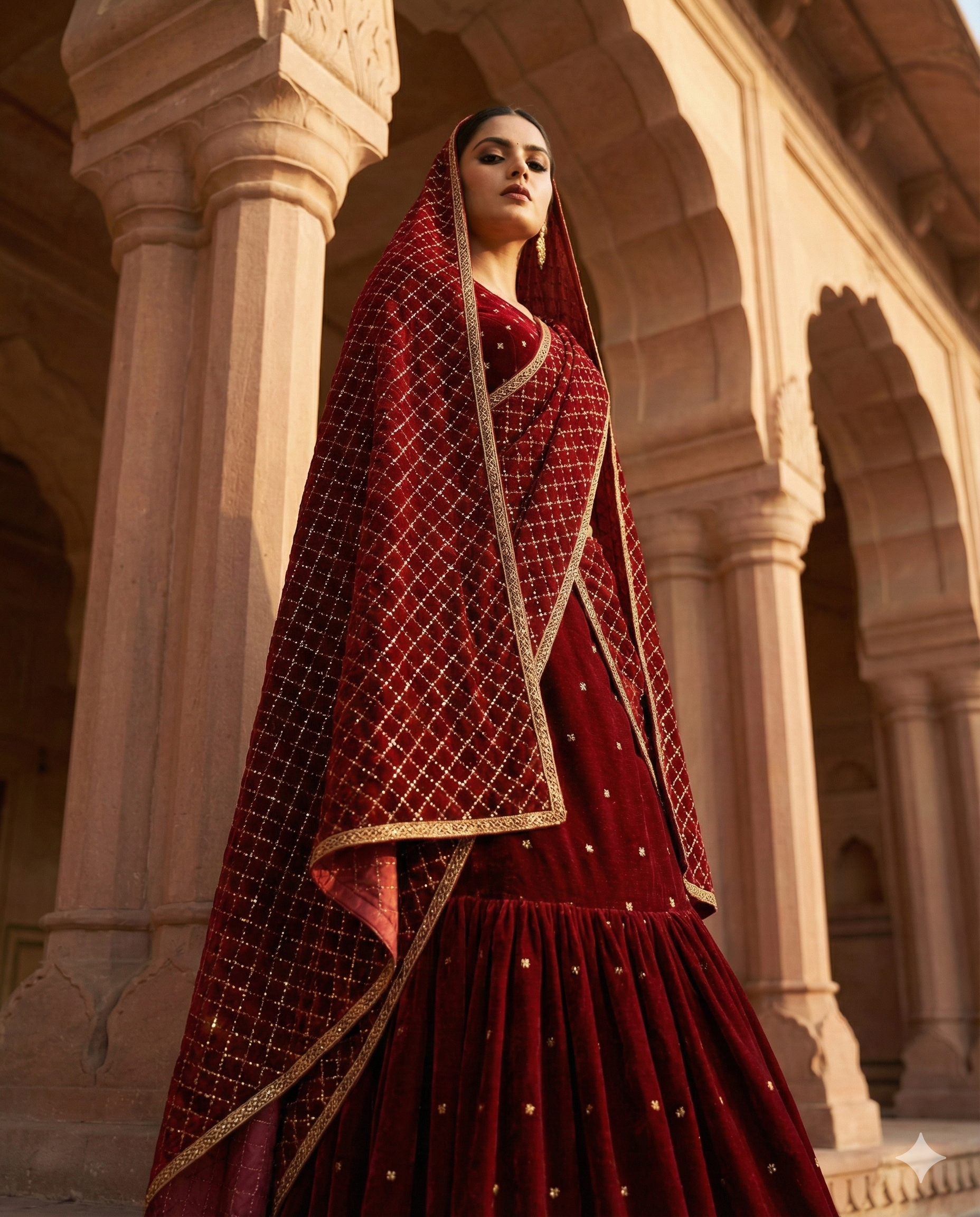 Rangmahal Velvet Lehenga ❤️