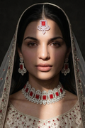 Crimson Keystone Choker Set
