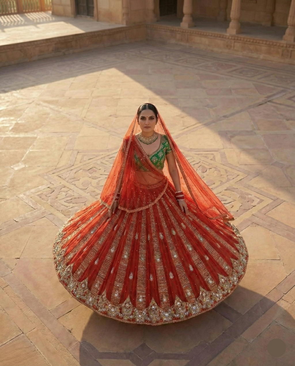 ✨ Rani Shringar Lehenga