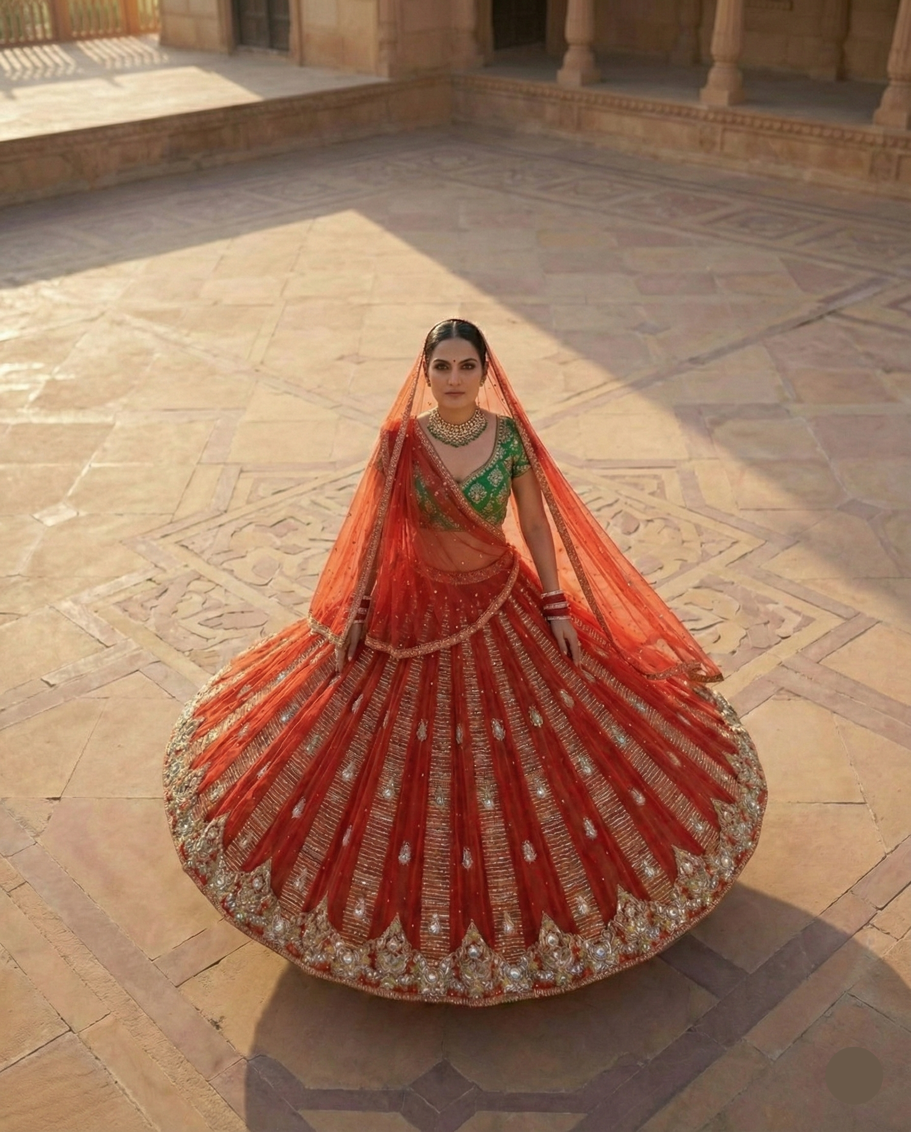 ✨ Rani Shringar Lehenga