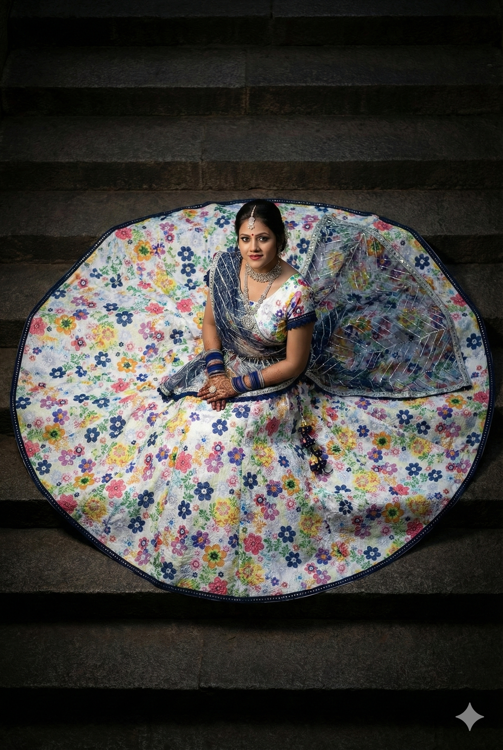 Classic Floral Lehenga