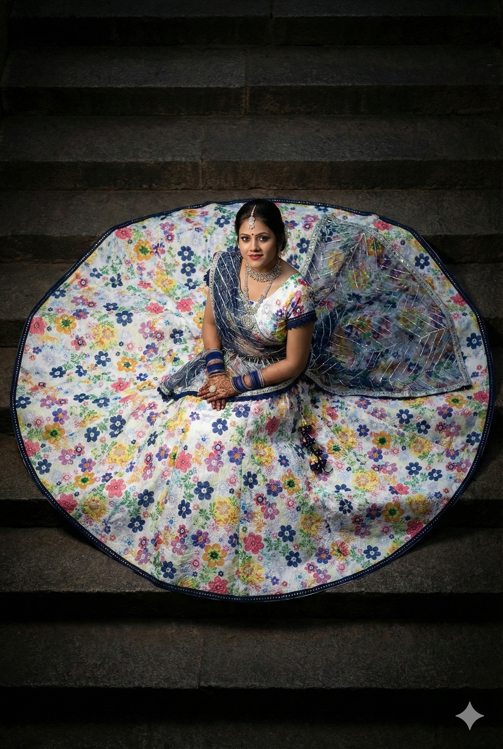 Classic Floral Lehenga