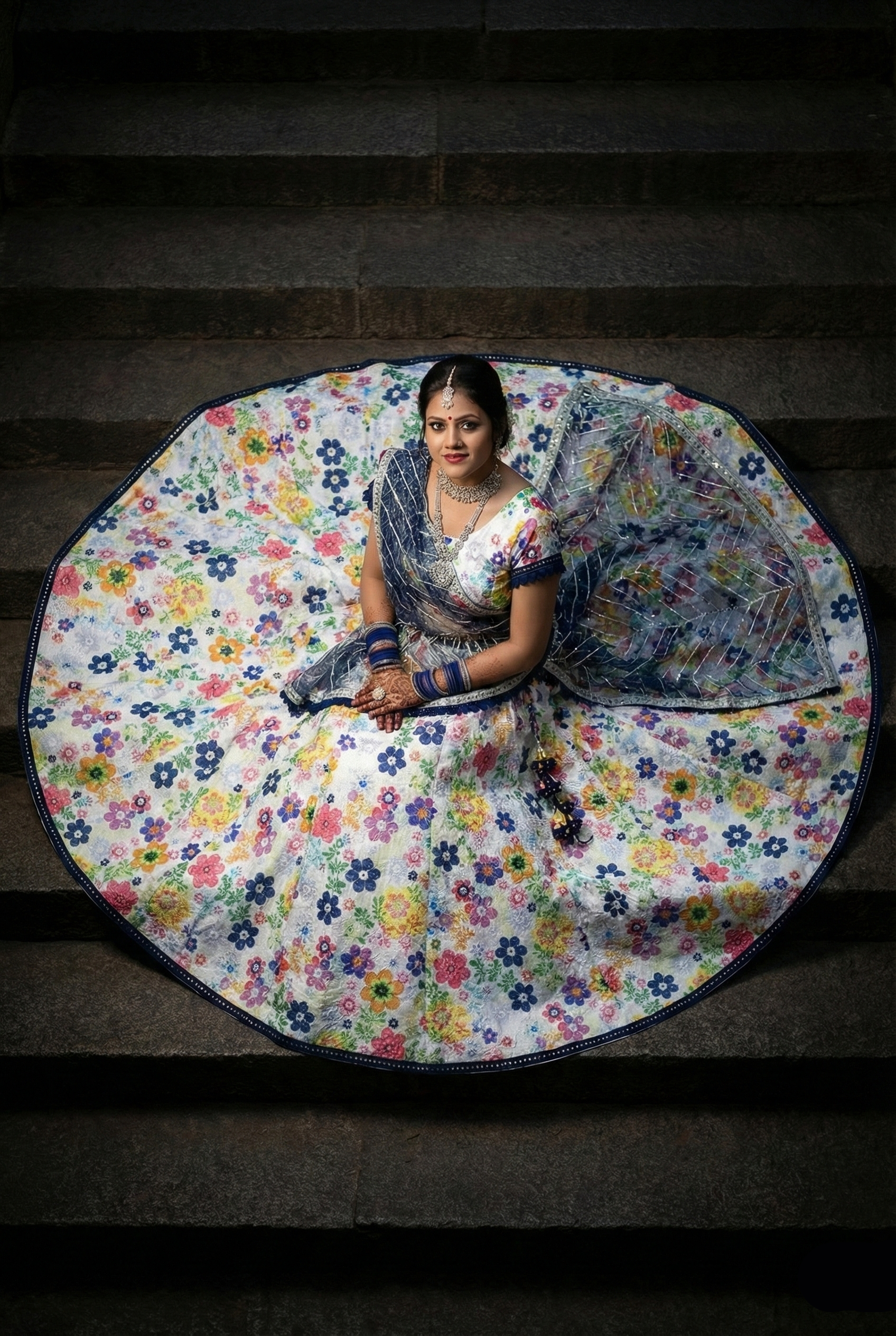 Classic Floral Lehenga