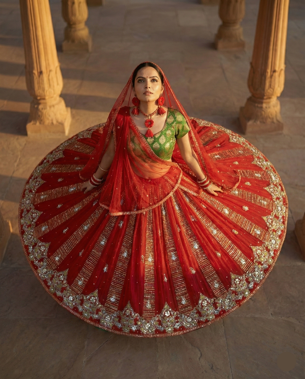 ✨ Rani Shringar Lehenga