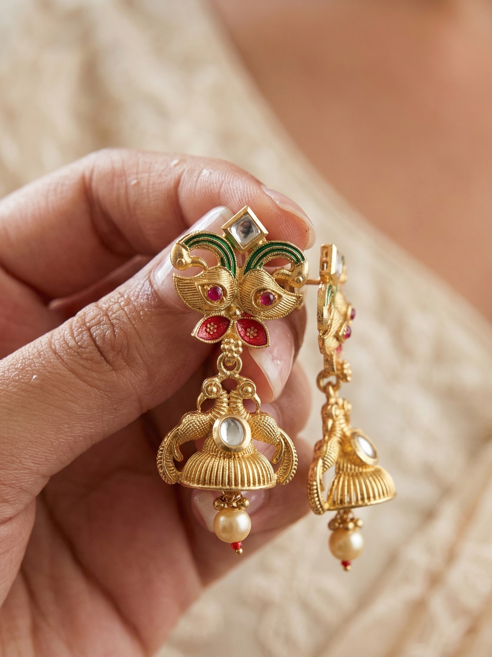 Mandira Drape Necklace Set