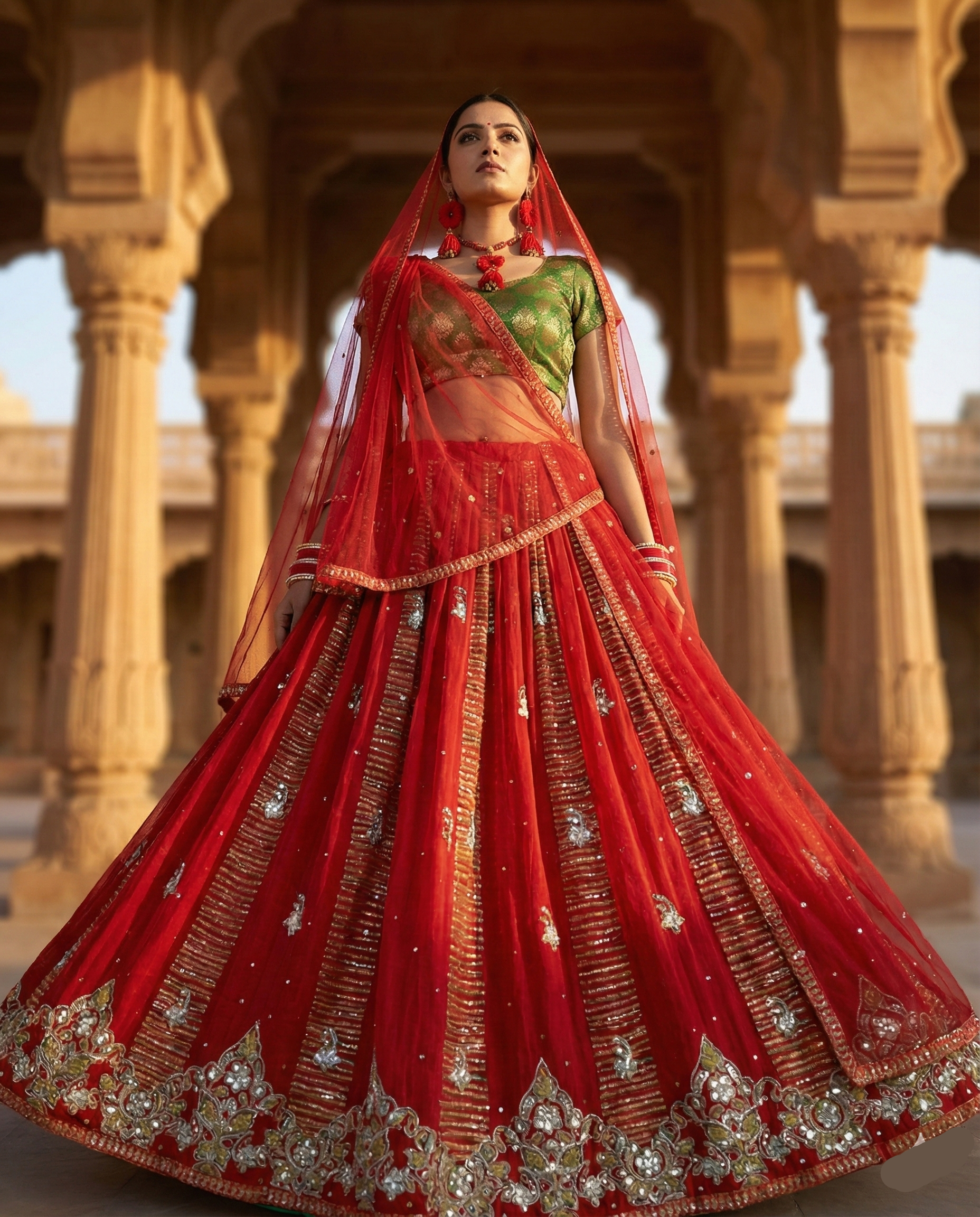✨ Rani Shringar Lehenga