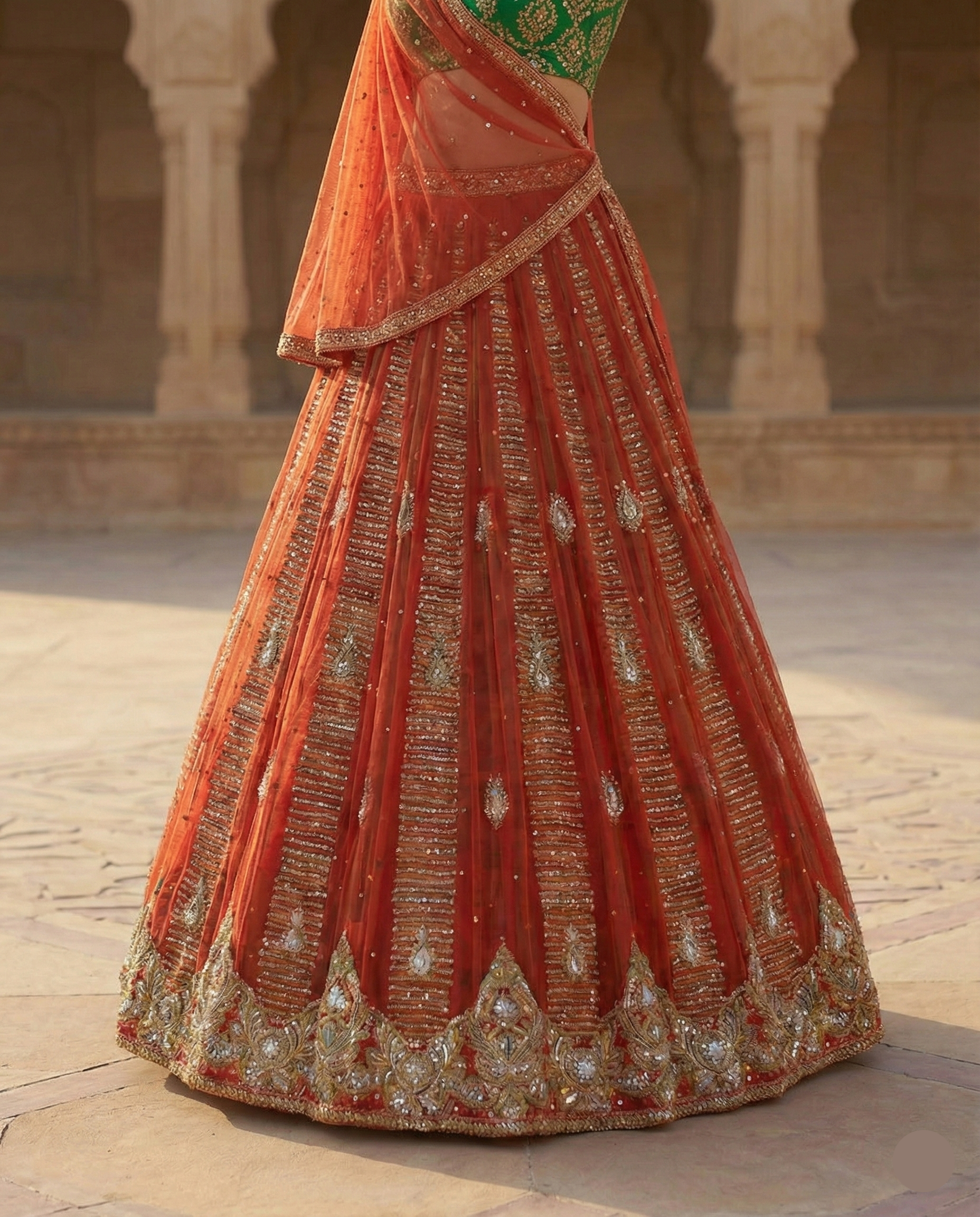 ✨ Rani Shringar Lehenga
