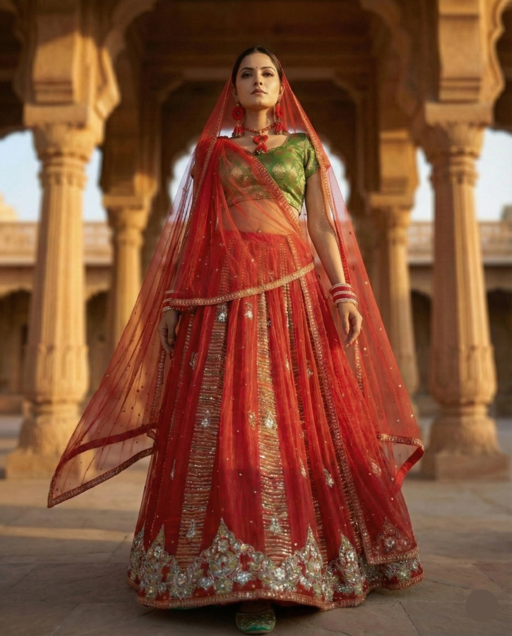 ✨ Rani Shringar Lehenga