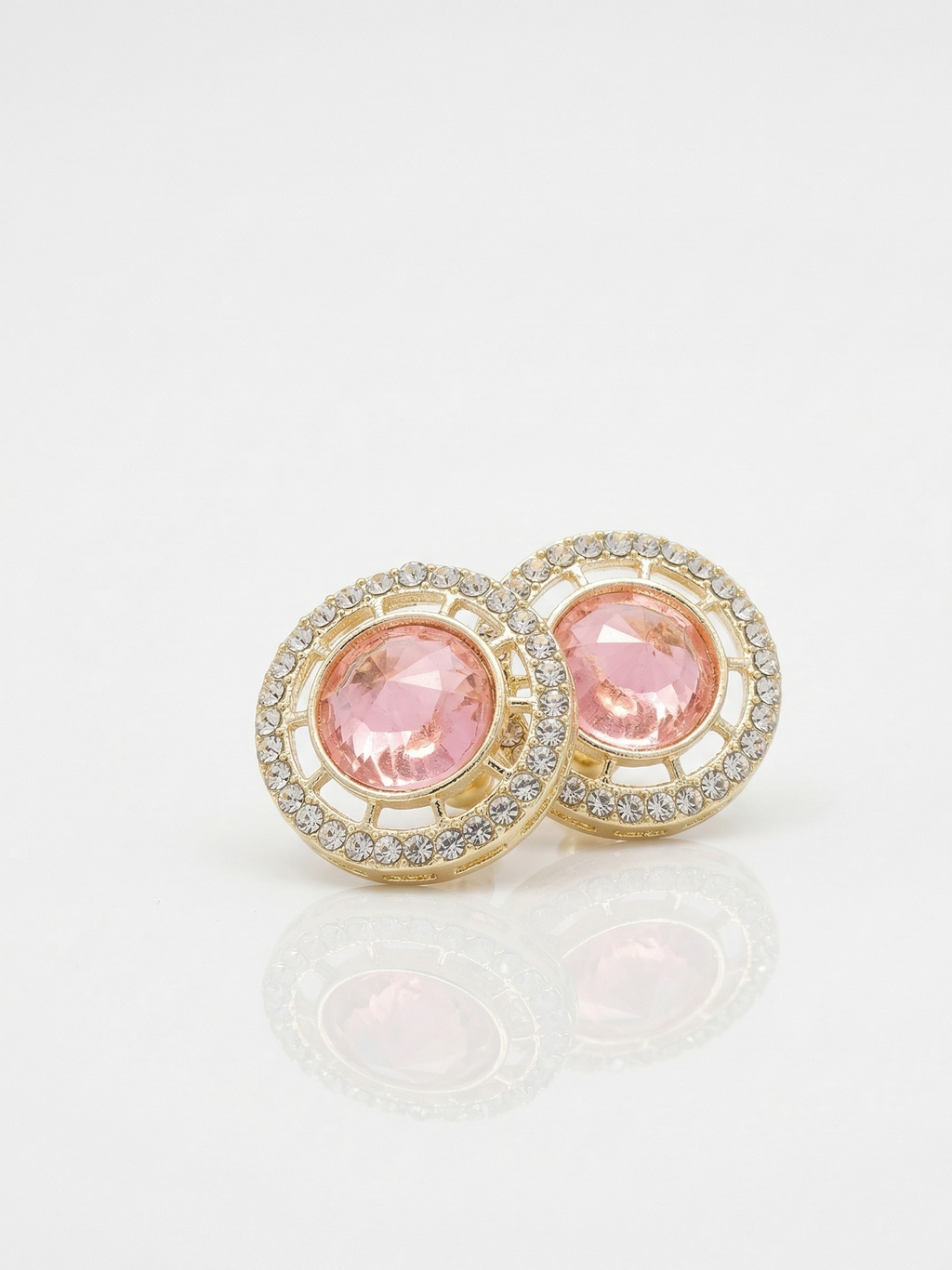 Blush Facet Necklace Set