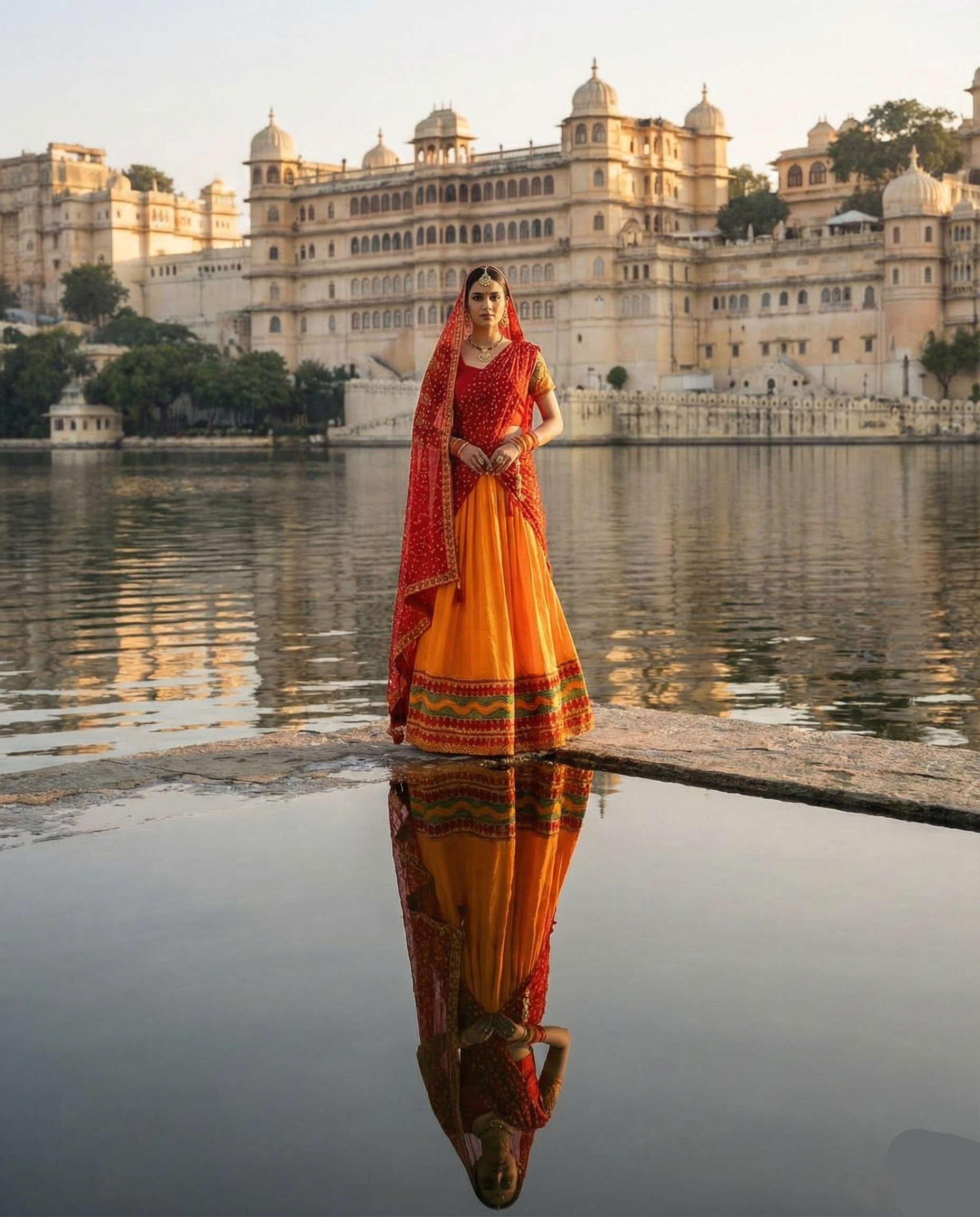 Rajwadi Rangotsav Lehenga