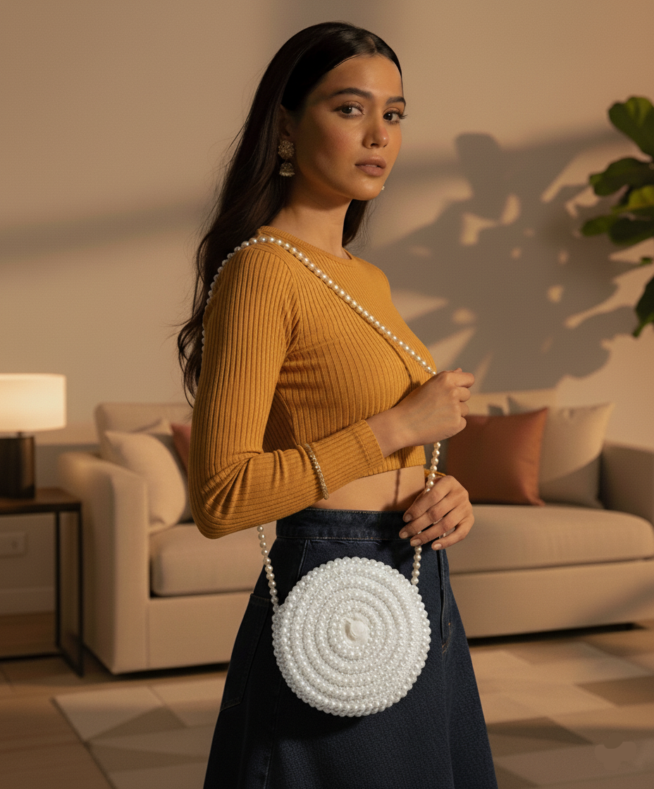 The White Pearl 🤍 –An Element of Purity & Grace