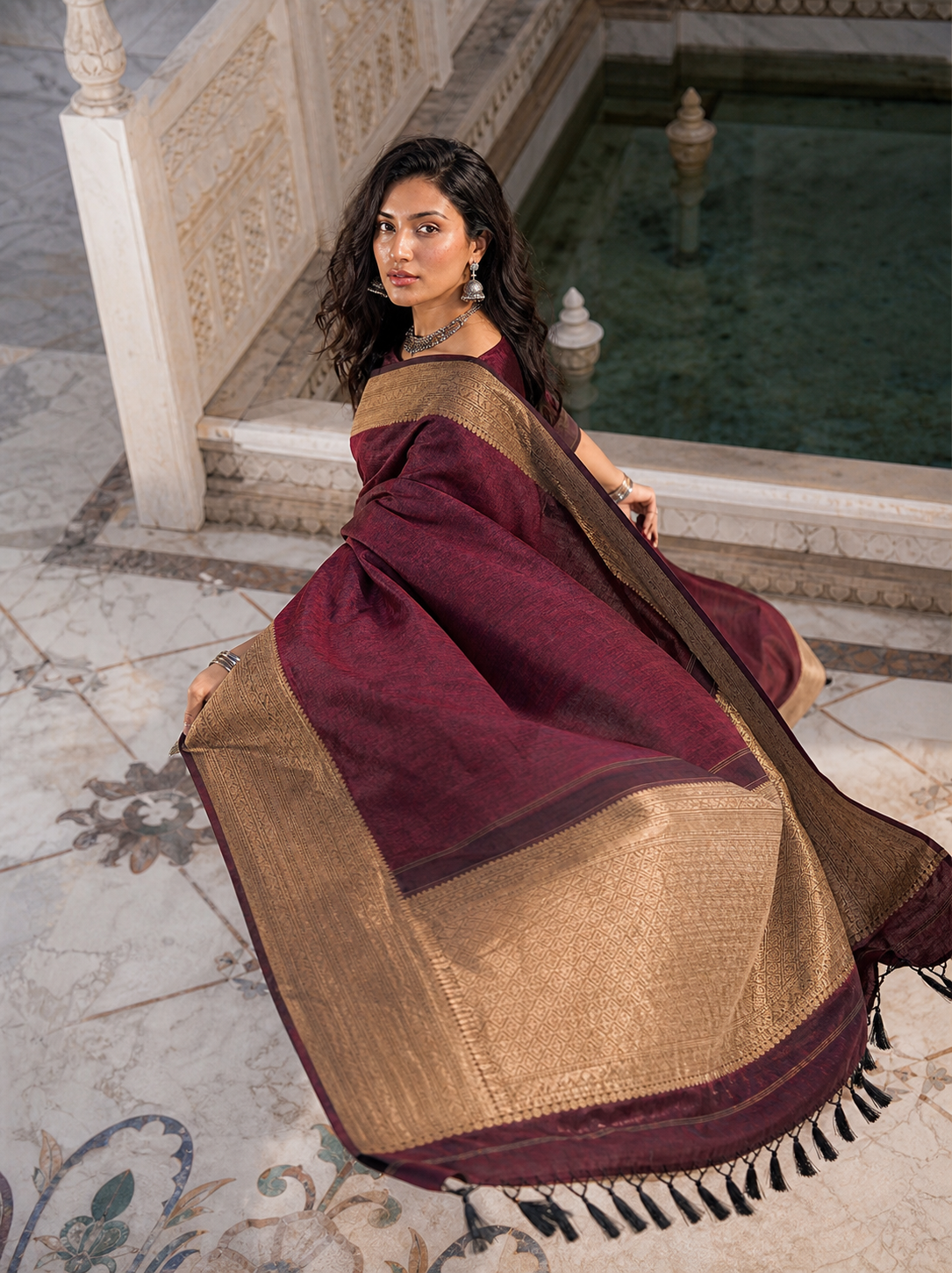Royal Mulberry Silk Saree