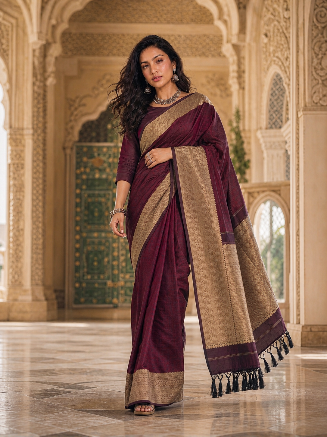 Royal Mulberry Silk Saree