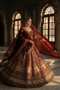 Royal Velvet Bridal Lehenga Set