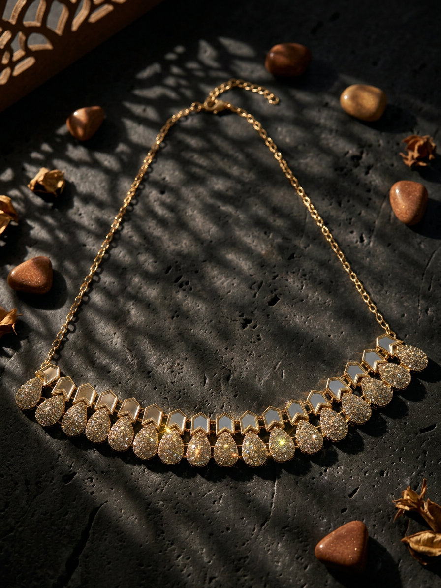 Prism Arc Necklace Set