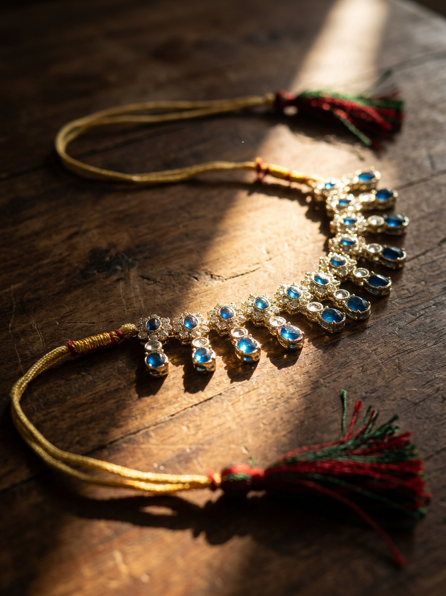 Azure Cascade Choker Set