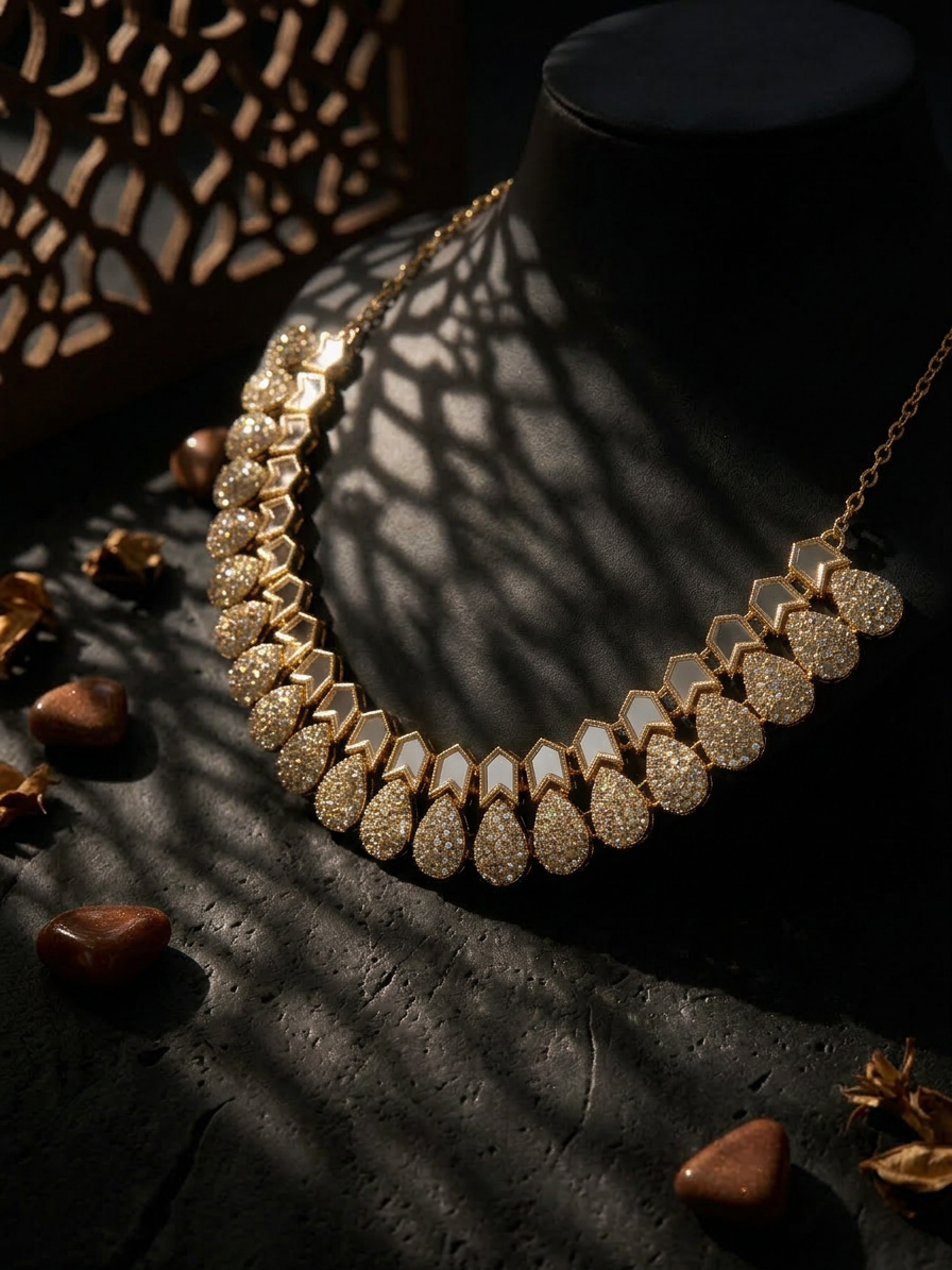 Prism Arc Necklace Set
