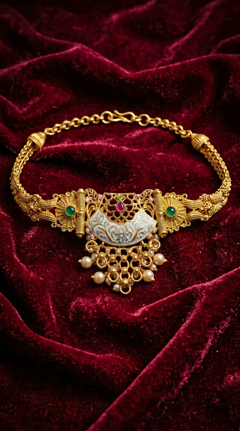 Tanira Drop Choker Set
