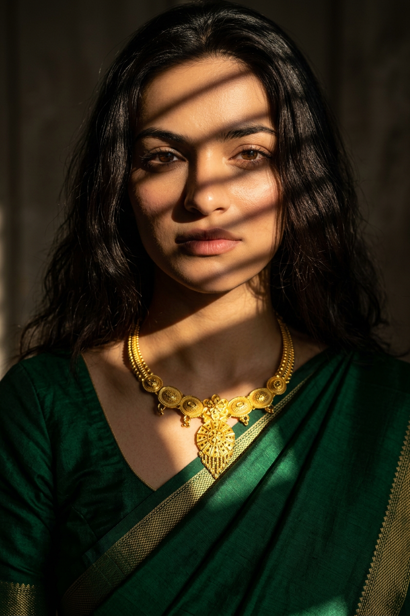 Mandala Coin Necklace Set