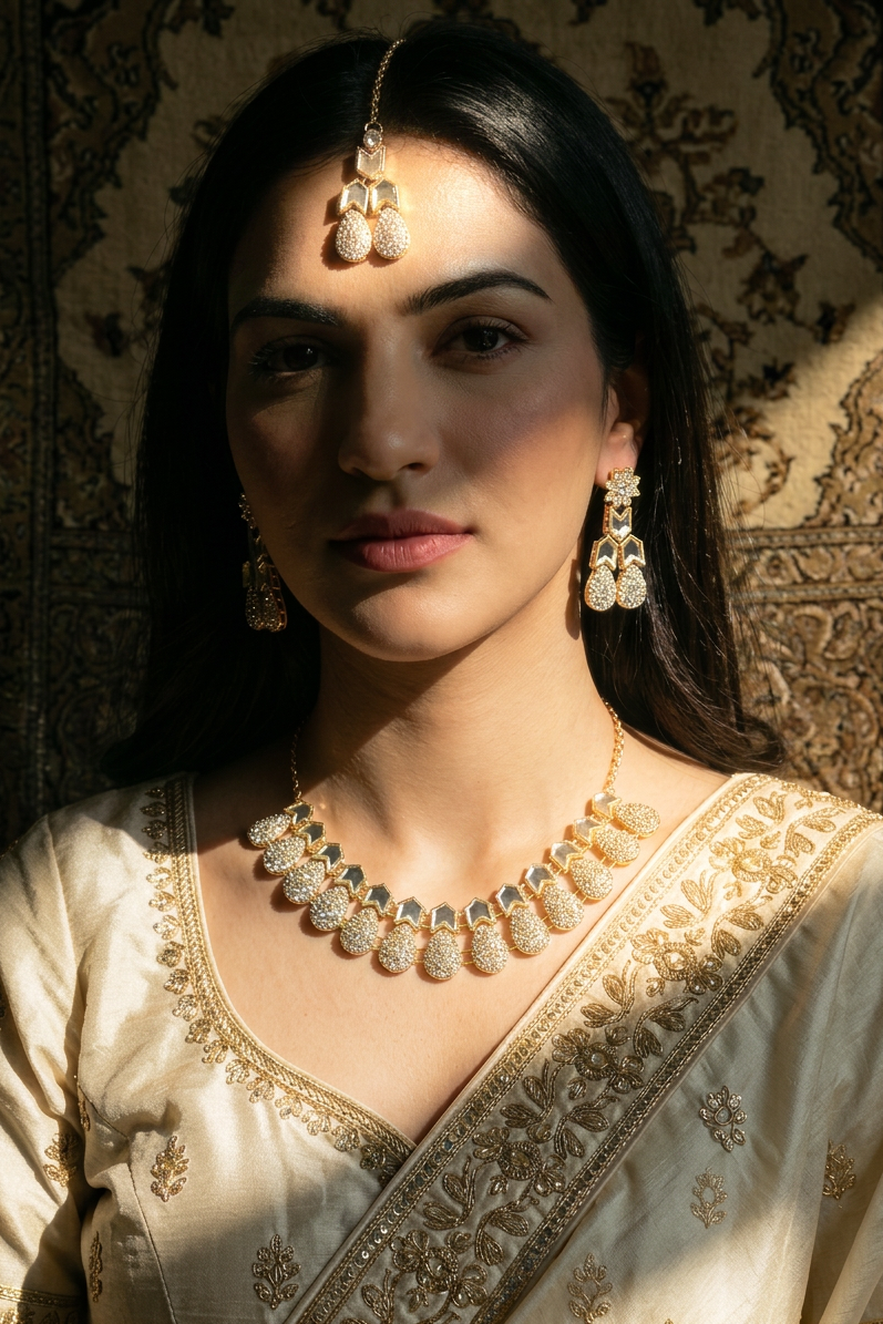 Prism Arc Necklace Set