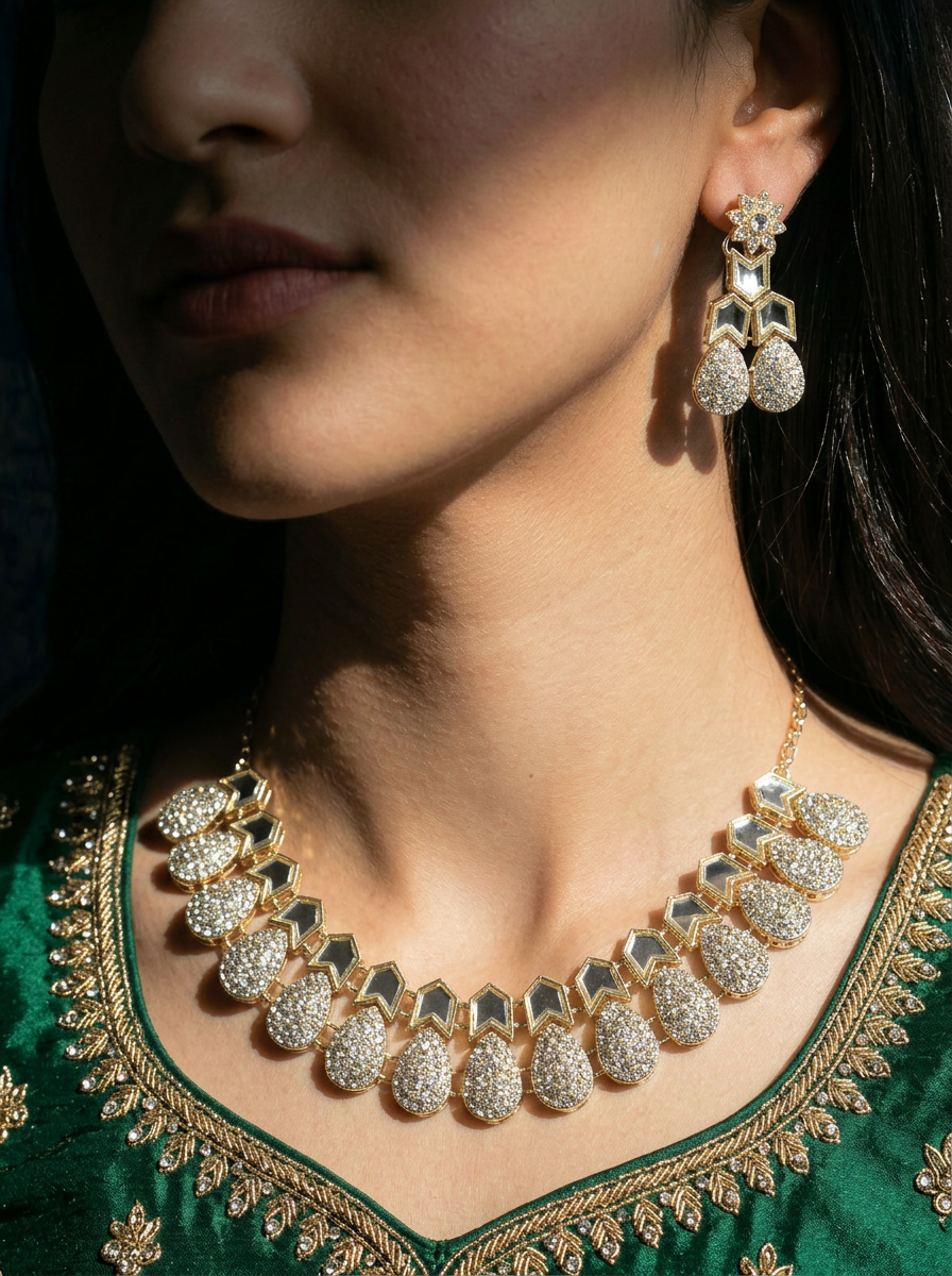 Prism Arc Necklace Set