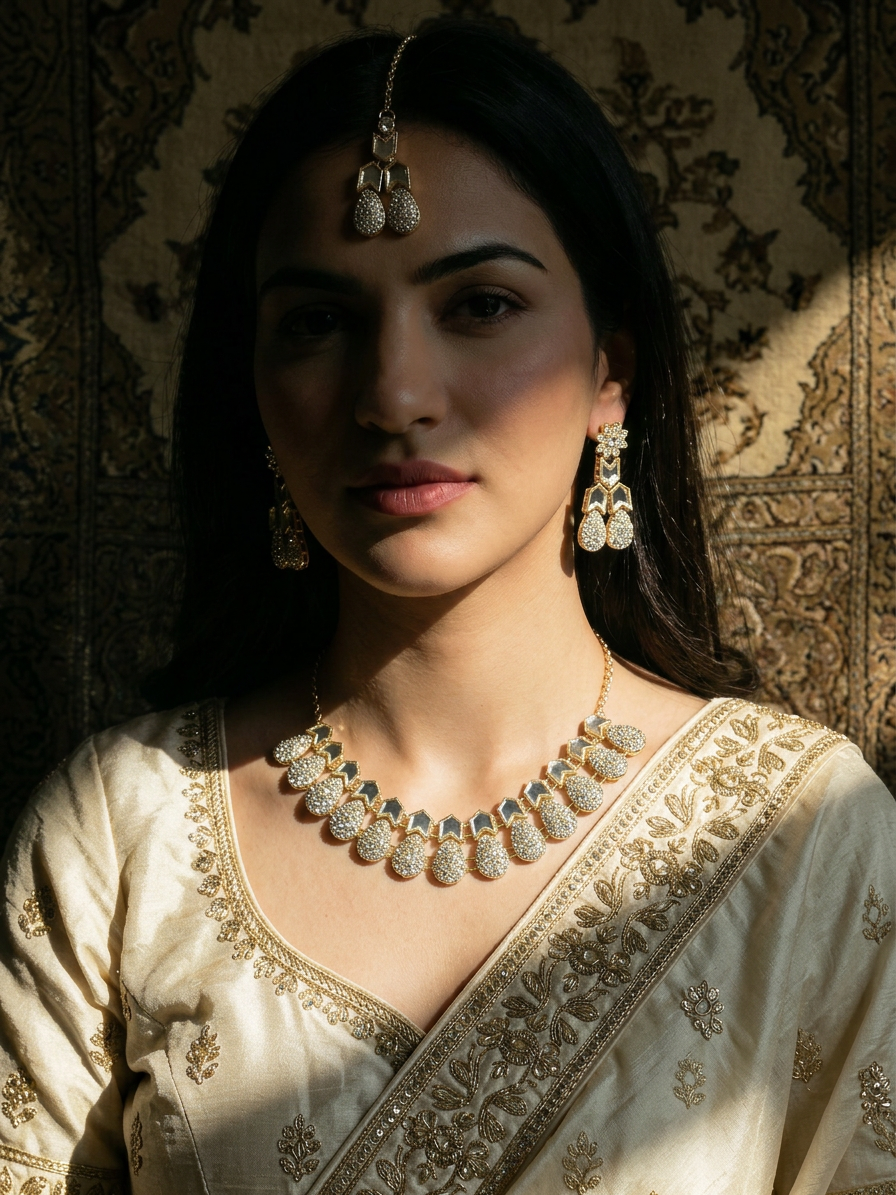 Prism Arc Necklace Set